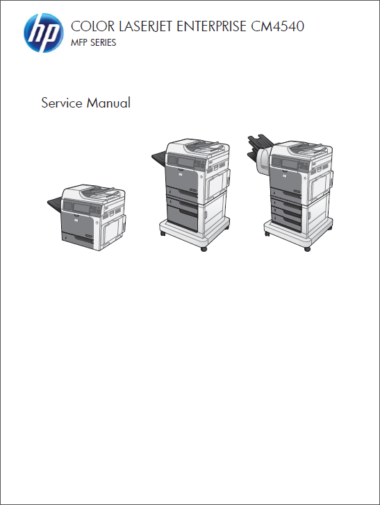 HP Color LaserJet CM4540 MFP Service Manual-1